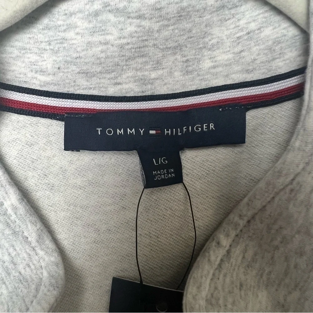 Tommy Hilfiger Band Jacket Military Heather NWT Size Large - Picture 5 of 9